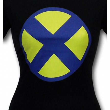 X-Men Women's Distressed Symbol T-Shirt