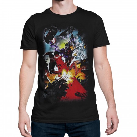 X-Men Mutant Battle Men's T-Shirt