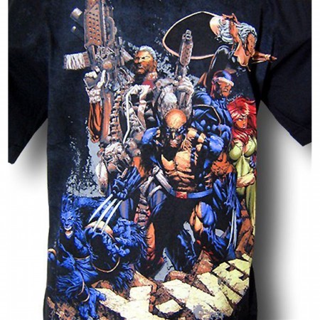 X-Men Youth Warriors by David Finch T-Shirt