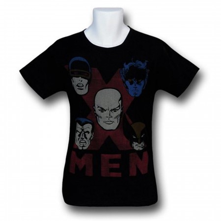 X-Men Red X Black 30 Single T-Shirt
