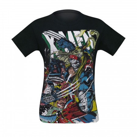 X-Men Wolverine Vs Omega Red Men's T-Shirt