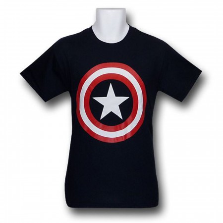 Captain America Shield Symbol Youth T-Shirt