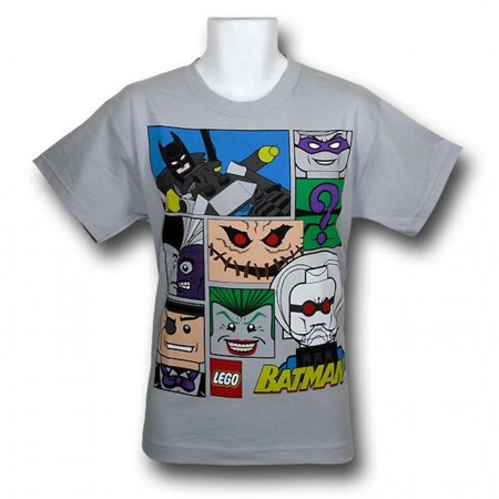 Batman Youth Lego Panels T-Shirt