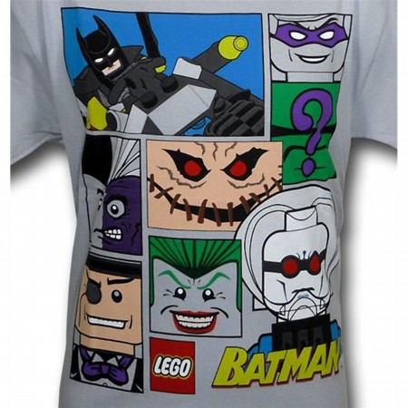 Batman Youth Lego Panels T-Shirt