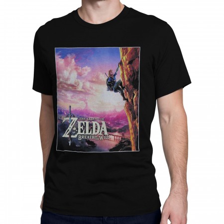 Legend of Zelda Breath of the Wild Sunset Men's T-Shirt