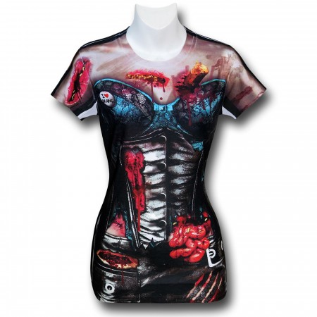 Zombie Corset Costume Women's T-Shirt