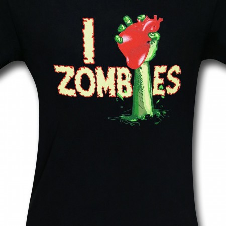 Zombies I Heart T-Shirt