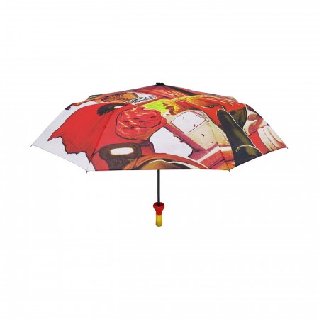 Deadpool Chimichanga Sauce Umbrella