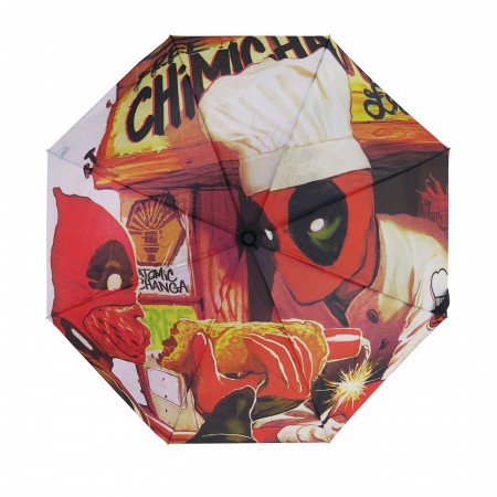 Deadpool Chimichanga Sauce Umbrella