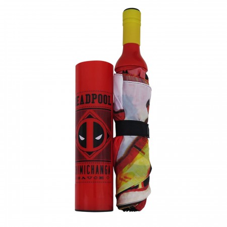 Deadpool Chimichanga Sauce Umbrella