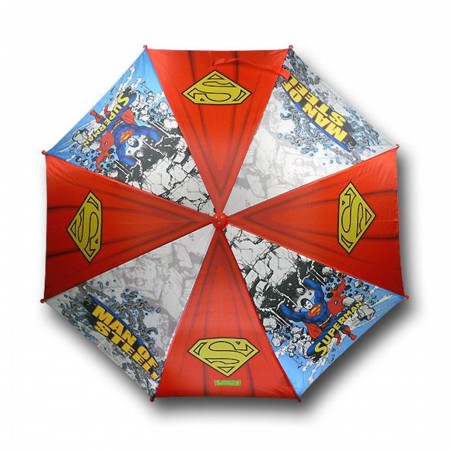 Superman Man of Steel Kids Umbrella