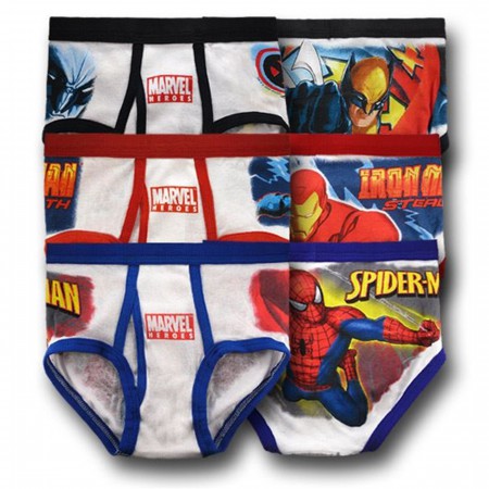 Marvel Juvenile 3-Pack Underwear