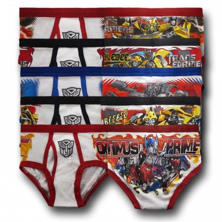 Transformers Juvenile 5-Pack Underwear