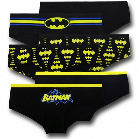 Batman Black & Yellow Women's Panty 3-Pack