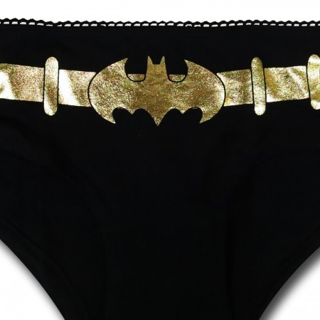Batgirl Foil, Glow & Utility Belt Women's Briefs 3 Pack