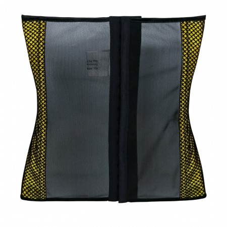 Batgirl Fishnet Overlay Corset