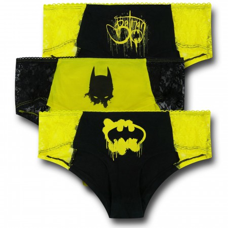 Batman Lace Women's Panty 3-Pack