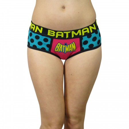 Batman Retro Polka Dots Women's Panty