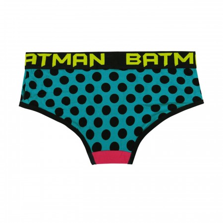 Batman Retro Polka Dots Women's Panty
