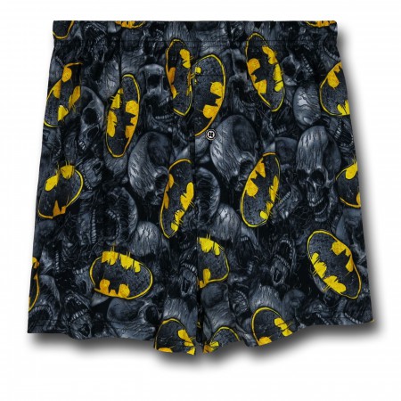 Batman All-Over Symbol Collage Boxer Shorts