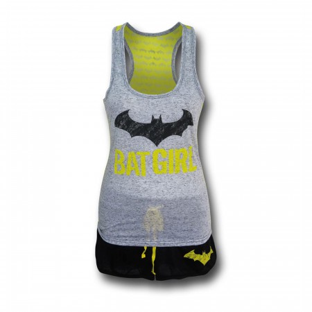 Batgirl Women's Racer Back Sleep Tank & Shorts Set
