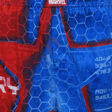 Captain America Legend Boxer Shorts