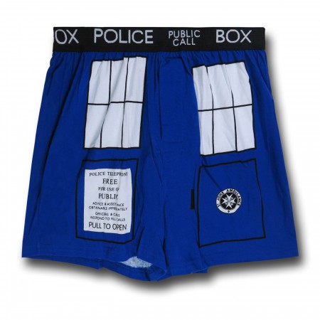 Doctor Who Tardis Design Boxer Shorts