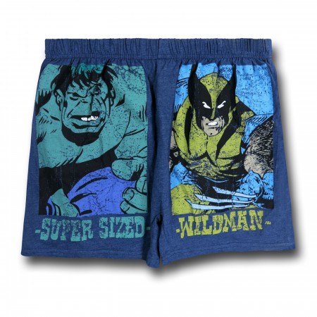 Marvel Four Character Panel Boxers