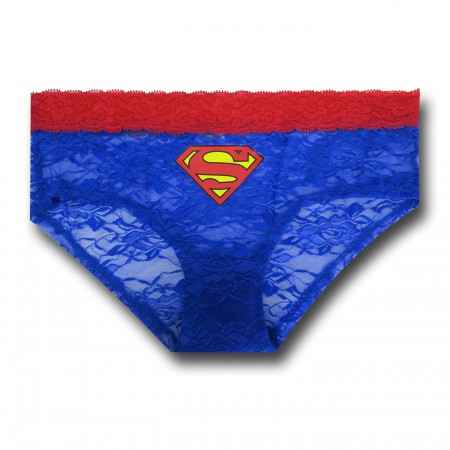 Supergirl Women's Lace Hipster Panty