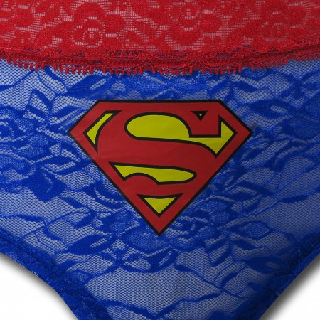 Supergirl Women's Lace Hipster Panty