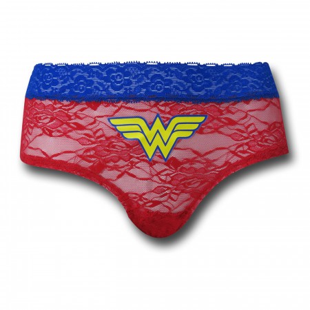 Wonder Woman Women's Lace Hipster Panty