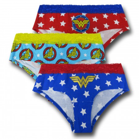 Wonder Woman Women's Panty 3-Pack