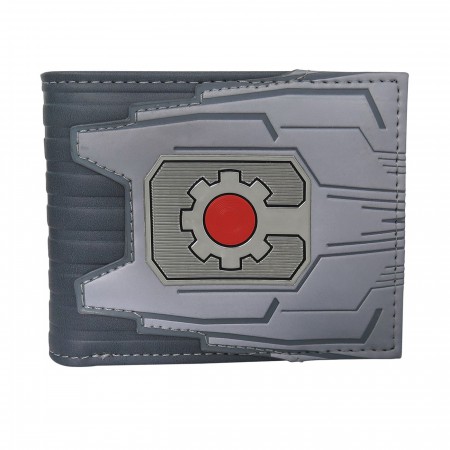 Cyborg Chrome Weld Patch Men's Bi-Fold Wallet