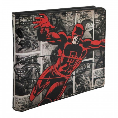 Daredevil Comic Panels Men's Bi-Fold Wallet