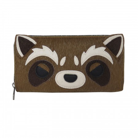 GOTG Rocket Raccoon Loungefly Zip Around Wallet