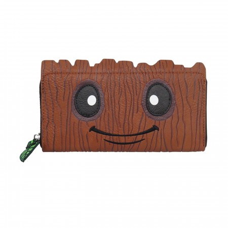 Baby Groot Women's Loungefly Zip Around Wallet