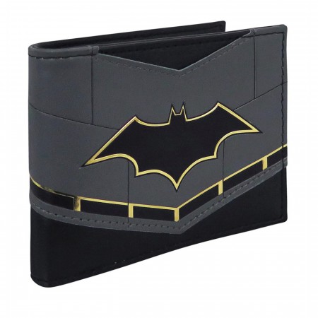 Batman Rebirth Suit Up Men's Bi-Fold Wallet