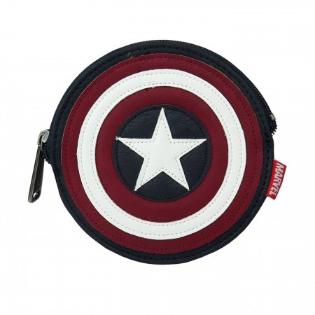 Captain America Shield Coin Purse