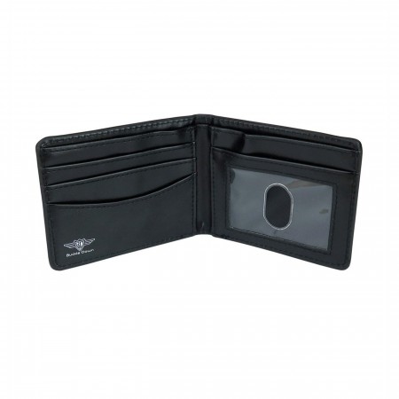 Captain America Shield Navy Bi-Fold Wallet