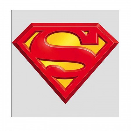 Superman Shield Life Size Wall Decal