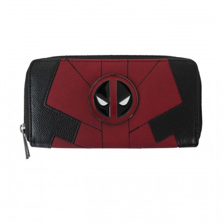 Deadpool Suit Up Women's Zipper Wallet