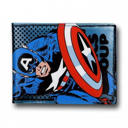 Captain America See-Thru Fat Free Wallet