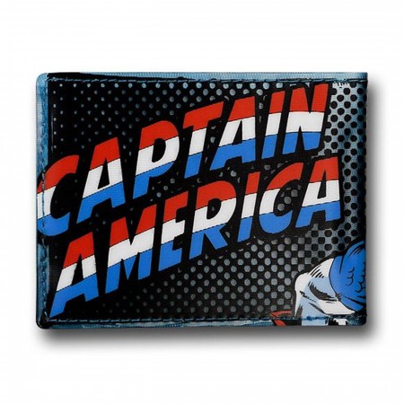 Captain America See-Thru Fat Free Wallet