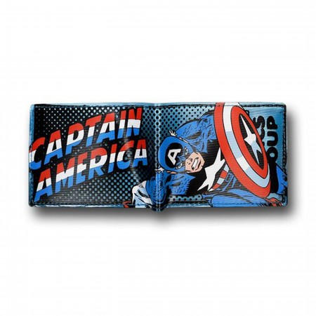 Captain America See-Thru Fat Free Wallet