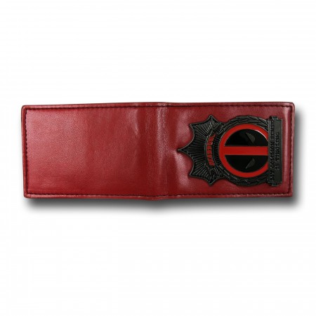 Deadpool Badge Credit Card Wallet