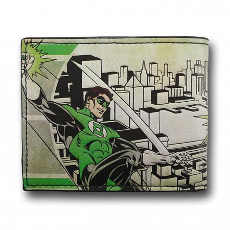 Green Lantern Comic Art Wallet
