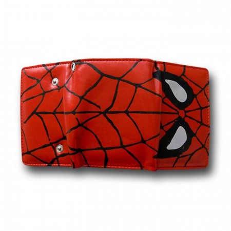 Spiderman Silver Eyes Chain Wallet