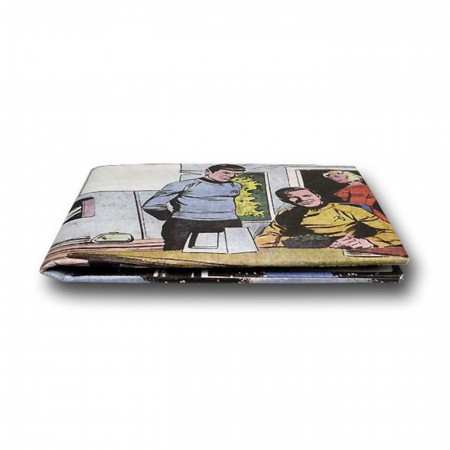 Star Trek Comic DIY Bubble Tyvek Mighty Wallet