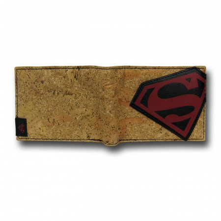 Superman Cork Bi-Fold Wallet