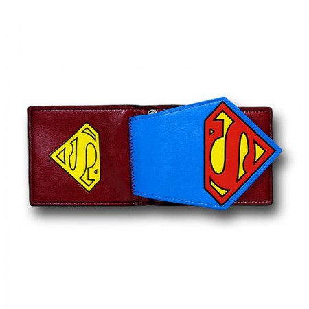 Superman Pocket Symbol Bi-Fold Wallet